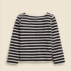 J. Crew Classic mariner cloth boatneck T shirt in stripe